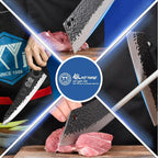 XYJ Professional Kitchen Knife Set - Image 4