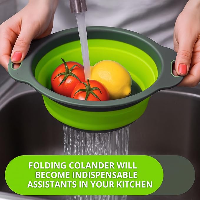 Small Collapsible Colander - Image 6