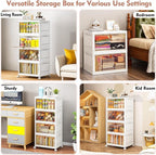CTSNSLH 4 Tier Plastic Storage Bins - Image 4