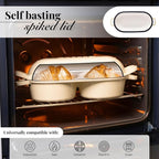 Dutch Oven For Sourdough Bread Baking – Enamelled Cast Iron Bread Loaf Pot – - Image 3