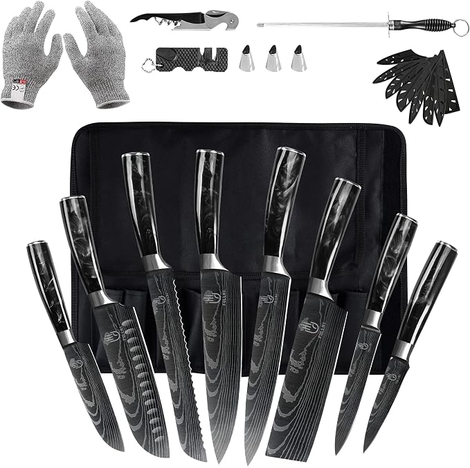 FULLHI Knife Set by ExpertForPortableAndButcherKnifeSet
