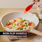Pack of 3 Stainless Steel Kitchen Tongs - Image 5