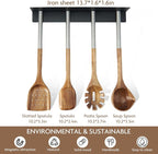 Edergoo 4 PCS Acacia Wood Cooking Utensils Set - Image 4