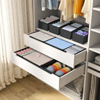 DIMJ Clothes Drawer Organizer, 12 Packs, Foldable Underwear Organizer - Image 6