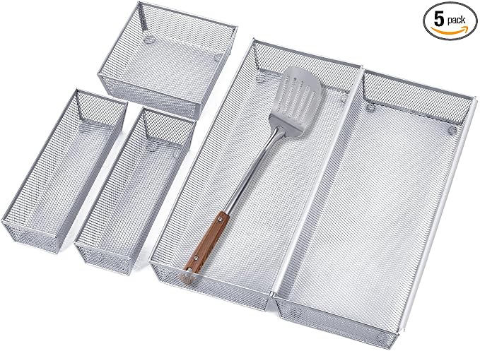 Neudeco Silverware Drawer Organizer, Utensil Organizer by Neudeco