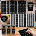 AISIPRIN 24 Pcs Glass Spice Jars - Image 4