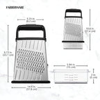 Farberware Professional 4-Sided Slim Stainless Steel Heavy Duty Kitchen Box - Image 2