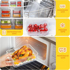 52 PCS Food Storage Containers - Image 5
