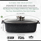 Moss & Stone 6 Quart Oval Roaster Pot - Image 2