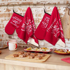 Sratte 6 Pcs Kitchen Decor Accessories Set Farmhouse Towels Pot Holders Oven - Image 2