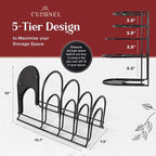 Cuisinel Pots and Pans Organizer - Image 5