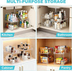 2 Tier Under Sink Organizer Bathroom Organizers and Storage - Image 8