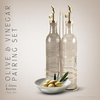 COOK WITH COLOR Glass Olive Oil Bottle Dispenser - Image 2