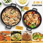 Advanced Cast Iron Dutch Oven for Baking, - Image 5
