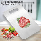 Titanium Cutting Boards for Kitchen, Food Grade 304 Stainless Steel Cutting - Image 4