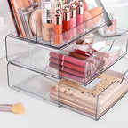 Vtopmart 3 Tier Clear Makeup Organizer - Image 2
