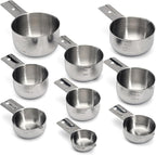 Hudson Essentials Stainless Steel Measuring Cups Set - Image 2