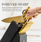 Styled Settings Gold Knife Set - Image 2