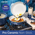 CAROTE 27pcs Ceramic Cookware Set Nonstick, Pots and Pans Set Non Stick - Image 3