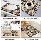 Silicone Flower Dish Drying Mats - Image 4