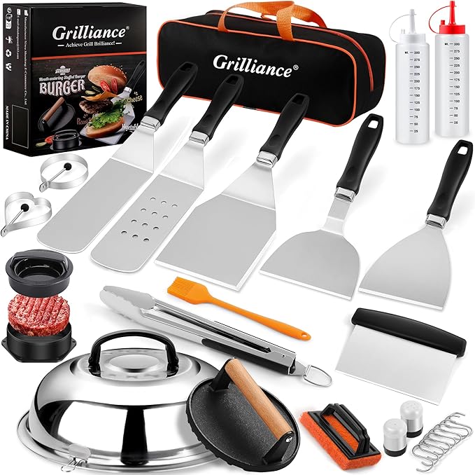 Grilliance 27pcs Griddle Accessories Kit by GrillianceBBQSET