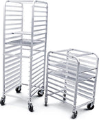 New Star Foodservice 36527 Commercial-Grade Aluminum 20-Tier Sheet Pan/Bun Pan - Image 7