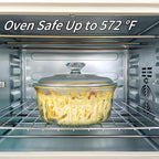 Round Glass Casserole Baking Dish - Image 2