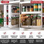 Cabinet Caddy Spice Rack Organizer - Image 3