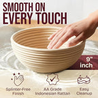 Superbaking Banneton Bread Proofing Basket, Sourdough Bread Baking Supplies - Image 6