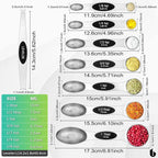 Urbanstrive 8 Pcs Upgraded Magnetic Measuring Spoons Set Stainless Steel Dual - Image 2