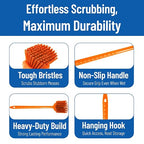 SPARTA 40501EC24 Plastic Large Scrub Brush, Kitchen Brush, Utility Brush - Image 4