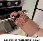 Oven Mitts And Pot Holders Set 6Pcs, Kitchen Oven Glove, High Heat Resistant - Image 4