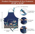 Maison d' Hermine 100% Cotton Apron - Image 5