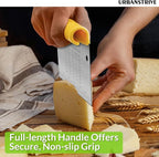 Urbanstrive Bench Scraper for Baking, Stainless Steel Dough Cutter and Scraper - Image 4