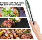 Hotec Premium Stainless Steel Locking Kitchen Tongs - Image 5
