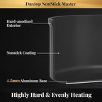 Duxtop Nonstick Master Saucepans Hard Anodized 2 Quart Small Sauce Pan - Image 4