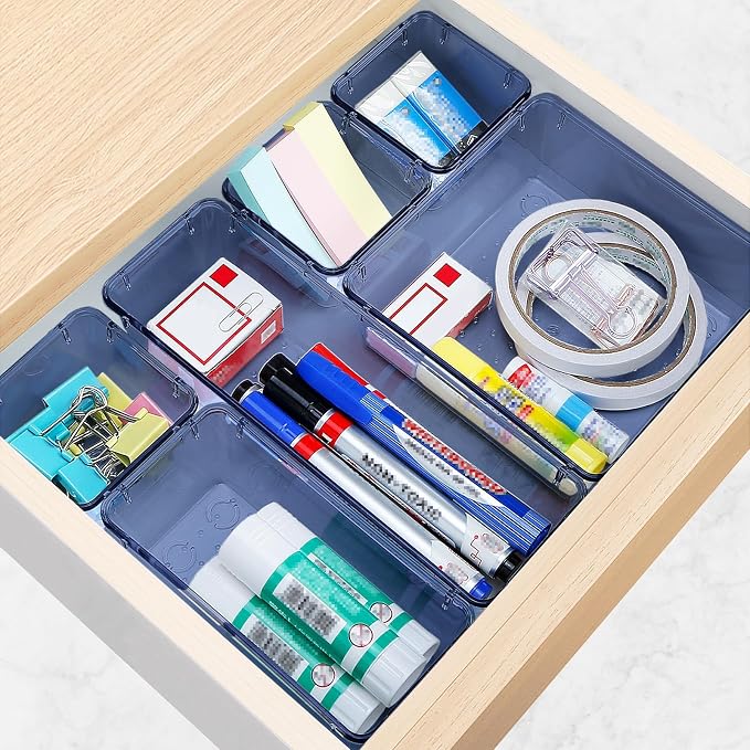 StorMiracle 13 PCS Drawer Organizer Set, 5 Varied Size Bathroom and kitchen - Image 6