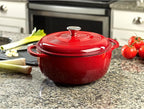 Mercer Culinary Enameled Cast Iron Round Dutch Oven, 6 qt. - Image 9