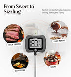 Digital Candy Thermometer with Pot Clip, Instant Read Kitchen Thermometer - Image 6