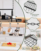 CHOEZON Hanging Pot Rack, Pot Hanger - Image 5