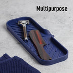 Zulay Kitchen Large Silicone Sponge Holder – Flexible Sink Organizer Tray - Image 5