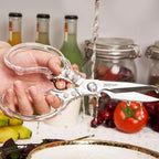 Kitchen Scissors, Transparent and Stylish Handle, Suitable - Image 3