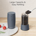 Ultrean Pepper Grinder, Electric Salt and Pepper Grinder Set - Image 5