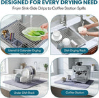 Havenity™ Expandable Roll Up Dish Drying Rack - Image 6