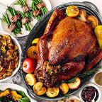Granite Roaster Pan, 19” Enameled Roasting Pan - Image 5