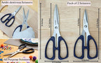 Kitchen Shears 2 Pack – Heavy Duty Stainless Steel Food Scissors - Image 8