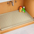 Jin&Bao Waterproof Under Sink Mat 28" x 19", Thick Silicone Mat Cabinet by Jin%26Bao