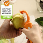 Spring Chef Premium Swivel Vegetable Peeler, Soft Grip Handle and Ultra Sharp - Image 4