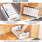 Pull out Cabinet Organizer, Heavy Duty Slide out Pantry Shelves Drawer Storage - Image 8