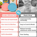 2PCs 3.0-inch Silicone Can Lids - Image 4